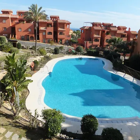 Jardines, Piscina Y Mar Lejlighed Estepona